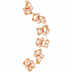 Teddy Embroidery Design 11 Teddy Embroidery Design 11